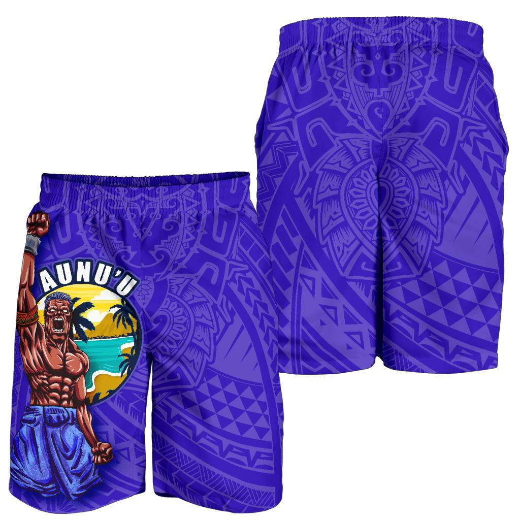 American Samoa Polynesian Men Shorts - Aunu'u Island - Polynesian Pride