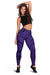 Polynesian Maori Lauhala Violet Hawaii Women's Leggings AH - Polynesian Pride