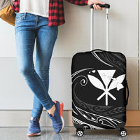 Kanaka Luggage Covers - White - Frida Style - Polynesian Pride