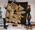 Hawaii Turtle Premium Quilt Polynesian Hibiscus Art Ver 2.0 Gold AH - Polynesian Pride
