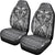 Hawaii Car Seat Covers - Turtle Polynesian Tattoo Black - Polynesian Pride