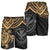 Polynesian Hawaii Short (Men) - Gold Turtle - Polynesian Pride