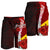 Tokelau Polynesian Custom Personalised Men's Shorts - Coat Of Arm With Hibiscus - Polynesian Pride