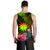 Nauru Polynesian Men's Tank Top - Hibiscus and Banana Leaves - Polynesian Pride