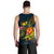 Polynesian Hawaii Personalised Men's Tank Top - Legend of Samoa (Blue) - Polynesian Pride