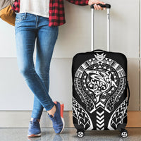 Polynesian Luggage Cover - Polynesian Shark Tribal - Polynesian Pride