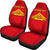 Hawaii Polynesian Mauna Kea Car Seat Covers Universal Fit Red - Polynesian Pride