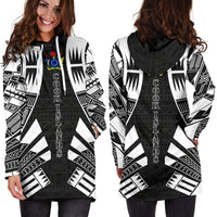 Cook Islands Hoodie Dress - Polynesian Tattoo Black - Polynesian Pride