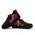 Papua New Guinea Polynesian Custom Personalised Sneakers - Coat Of Arm With Hibiscus - Polynesian Pride