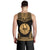 French Polynesia Men's Tank Top - Polynesian Chief Gold Version - Polynesian Pride