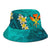 Hawaii Polynesian Bucket Hat - Manta Ray Ocean - Polynesian Pride