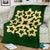 Hawaiian Premium Blanket Royal Pattern - Green - A1 Style - Polynesian Pride