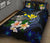 Polynesian Hawaii Quilt Bed Set - Turtle With Plumeria Flowers - Polynesian Pride