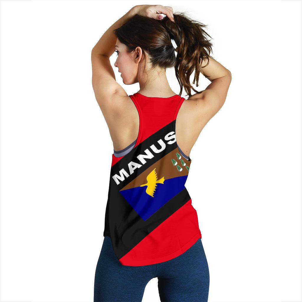 Papua New Guinea Women's Racerback Tank - Manus Province - Polynesian Pride