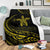 Hawaii Turtle Hibicus Premium Blanket - Frida Style - Yellow - Polynesian Pride