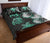 Hawaii Map Turtle Hibiscus Polynesian Green - Quilt Bed Set AH - Polynesian Pride