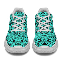 Polynesian Culture Turquoise Chunky Sneakers - Polynesian Pride