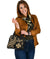 Wallis and Futuna Shoulder Handbag - Gold Tentacle Turtle - Polynesian Pride