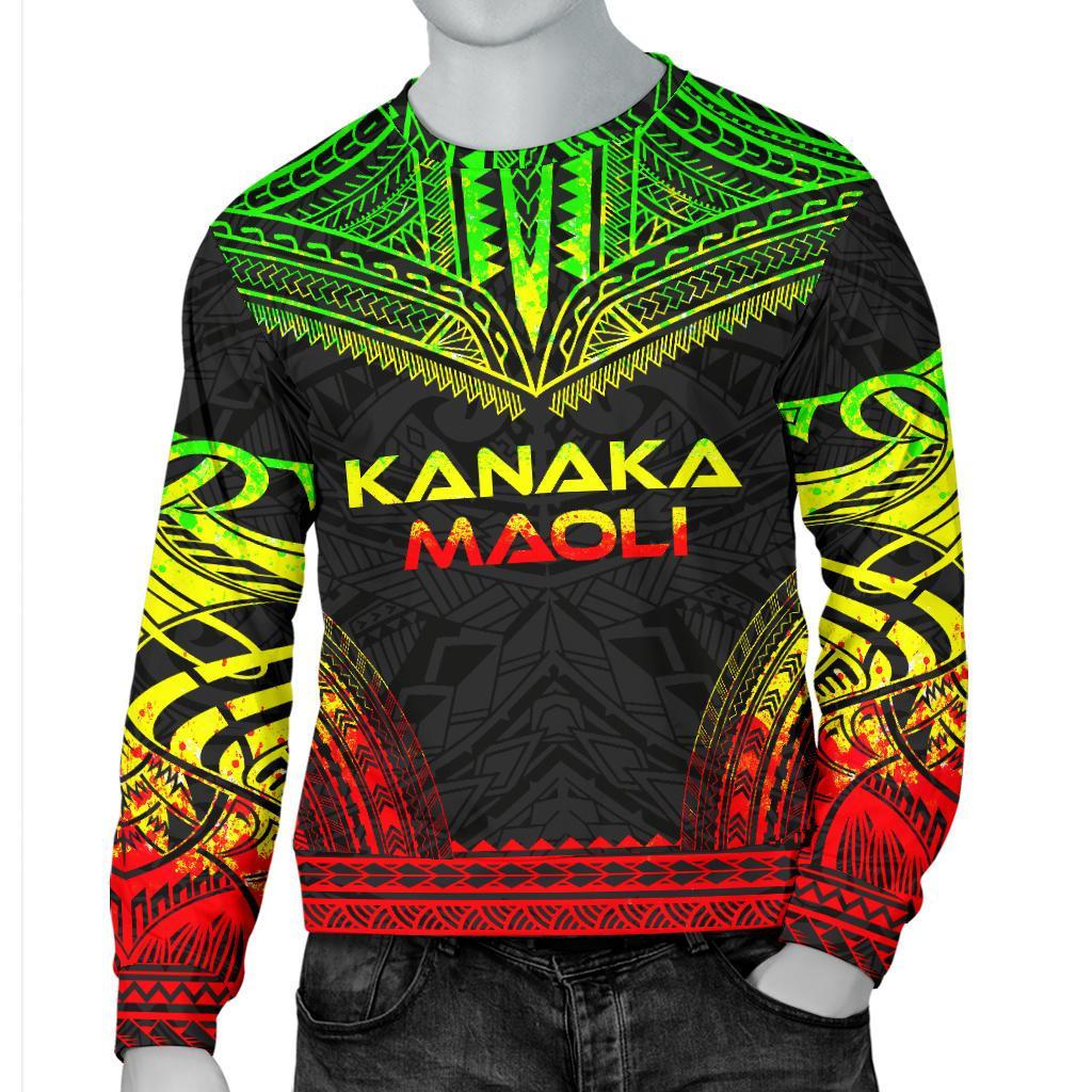 Kanaka Maoli Sweater - Polynesian Chief Reggae Version - Polynesian Pride