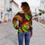 Tahiti Polynesian Off Shoulder Sweater - Reggae Plumeria - Polynesian Pride