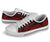 Palau Low Top Canvas Shoes - Red Tentacle Turtle - Polynesian Pride