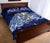 Maori Manaia The Blue Sea Quilt Bed Set, Navy - Polynesian Pride