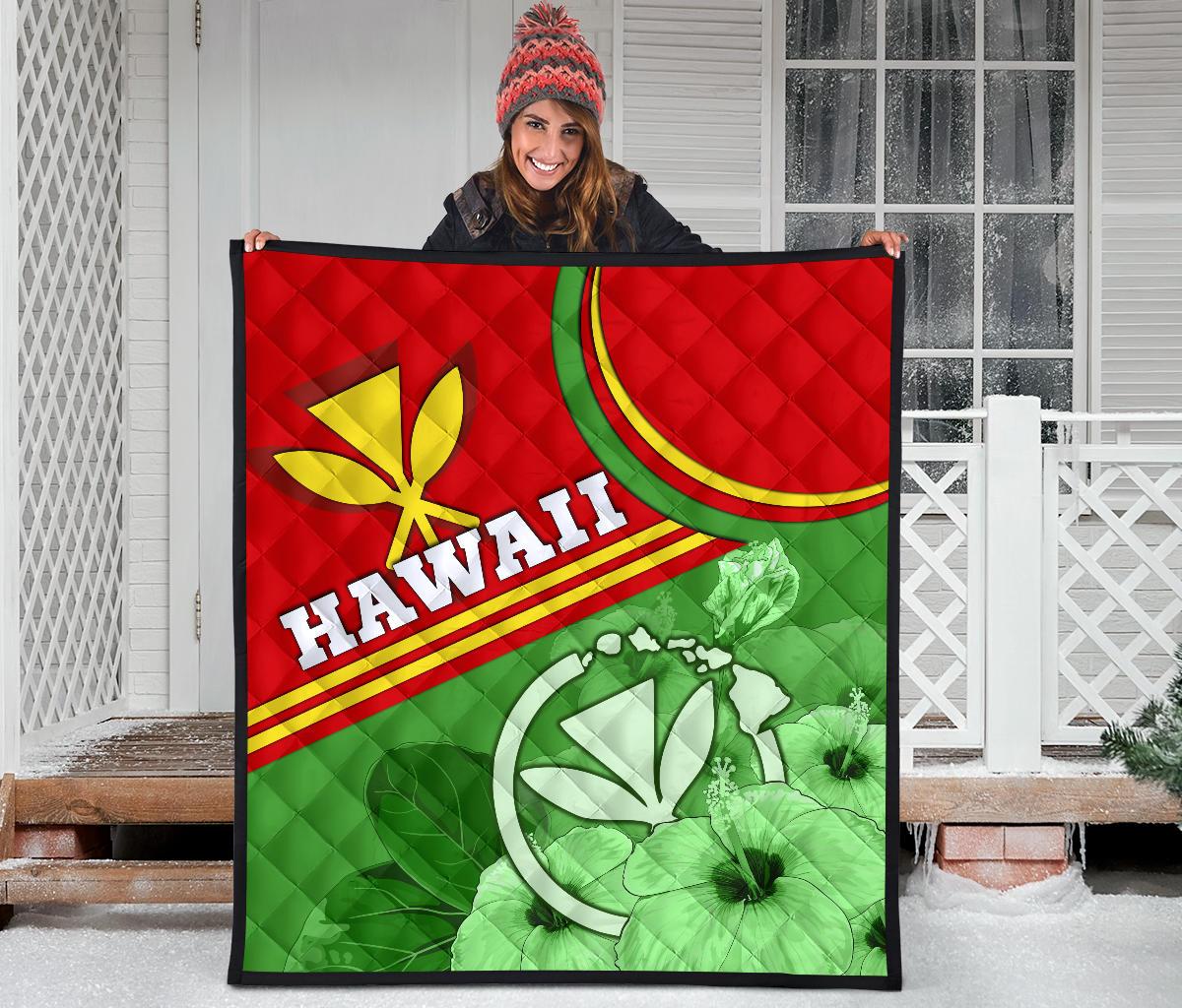 Hawaii Polynesian Premium Quilt - Hawaii Kanaka Maoli - Polynesian Pride