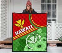 Hawaii Polynesian Premium Quilt - Hawaii Kanaka Maoli - Polynesian Pride