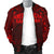 American Samoa Spirit Men's Bomber Jacket (Red) - Polynesian Pride