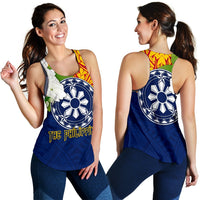 The Philippines Women's Racerback Tank - Filipino Sampaguita - Polynesian Pride