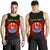 Tahiti Polynesian Custom Personalised Men's Tank Top - Tahitians Spirit Red - Polynesian Pride