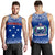 Samoa Men's Tank Top - Polynesian Fog Blue Blue - Polynesian Pride