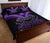 Maori Manaia New Zealand Quilt Bed Set Purple - Polynesian Pride