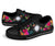 Marshall Islands Low Top Shoe - Hibiscus Polynesian Pattern - Polynesian Pride