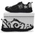 Fiji Polynesian Sneakers - White Tentacle Turtle Crest - Polynesian Pride