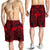 Guam Polynesian Men's Shorts - Guam Red Seal with Polynesian Tattoo - Polynesian Pride