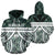Hawaii Summer Palm Tree Polynesian Kanaka Zip Hoodie Unisex Green - Polynesian Pride