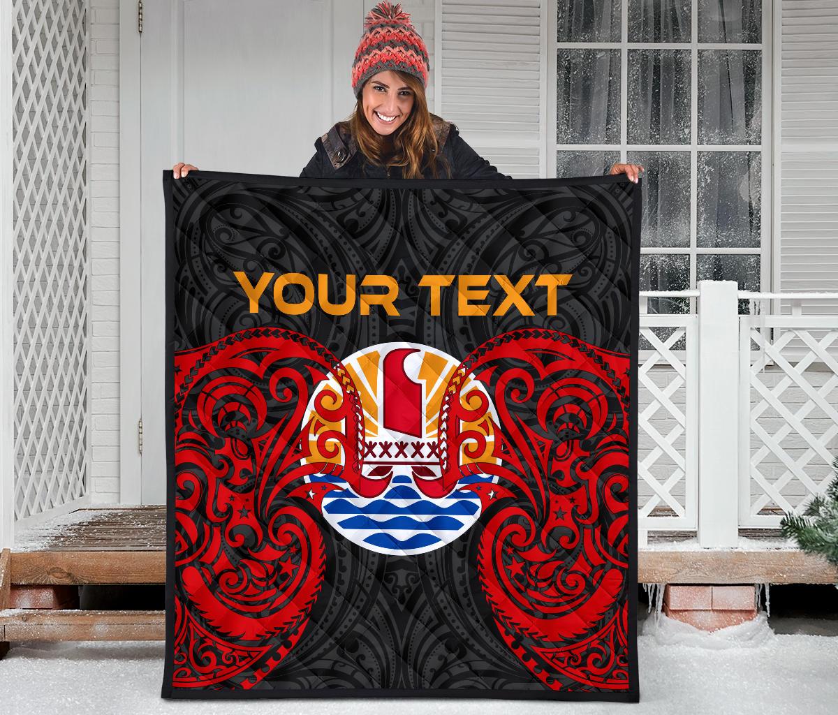 Tahiti Polynesian Custom Personalised Premium Quilt - Tahitians Spirit - Polynesian Pride