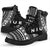 Niue Leather Boots - Polynesian Black Chief Version - Polynesian Pride