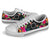 Cook Island Low Top Shoe - Hibiscus Polynesian Pattern - Polynesian Pride