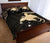 Papua New Guinea Polynesian Quilt Bed Set Golden Coconut - Polynesian Pride