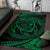 Hawaiian Kanaka Honu Hibiscus Tornado Polynesian Area Rug AH - Polynesian Pride