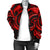 New Zealand Maori Mangopare Women Bomber Jacket Polynesian - Red - Polynesian Pride