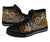 Samoa High Top Shoes - Polynesian Boar Tusk - Polynesian Pride