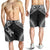 Wallis And Futuna Men's Shorts - Polynesian Chief Black Version - Polynesian Pride