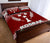 Kosrae Quilt Bed Set - Kosrae Flag Red Fog Style - Polynesian Pride