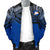 Marshall Islands Polynesian Men's Bomber Jacket - Tattoo Pattern - Polynesian Pride