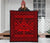 Hawaii Polynesian Mauna Kea Premium Quilt Red - Polynesian Pride
