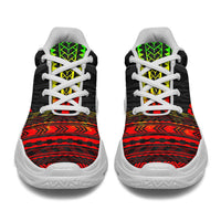 Cook Islands Chunky Sneakers - Polynesian Chief Reggae Version - Polynesian Pride
