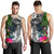 Palau Men Tank Top - Turtle Plumeria Banana Leaf Crest - Polynesian Pride